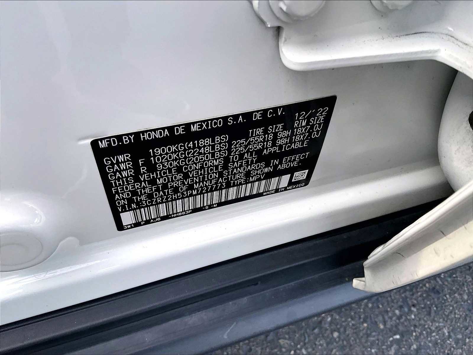 Used 2023 Honda HR-V Sport image 33