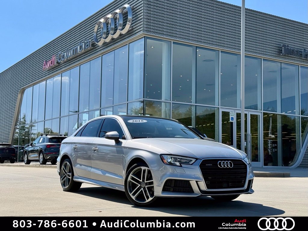 Used 2018 Audi A3 2.0T Premium Plus w/ Premium Plus Package AWD/4WD image 1