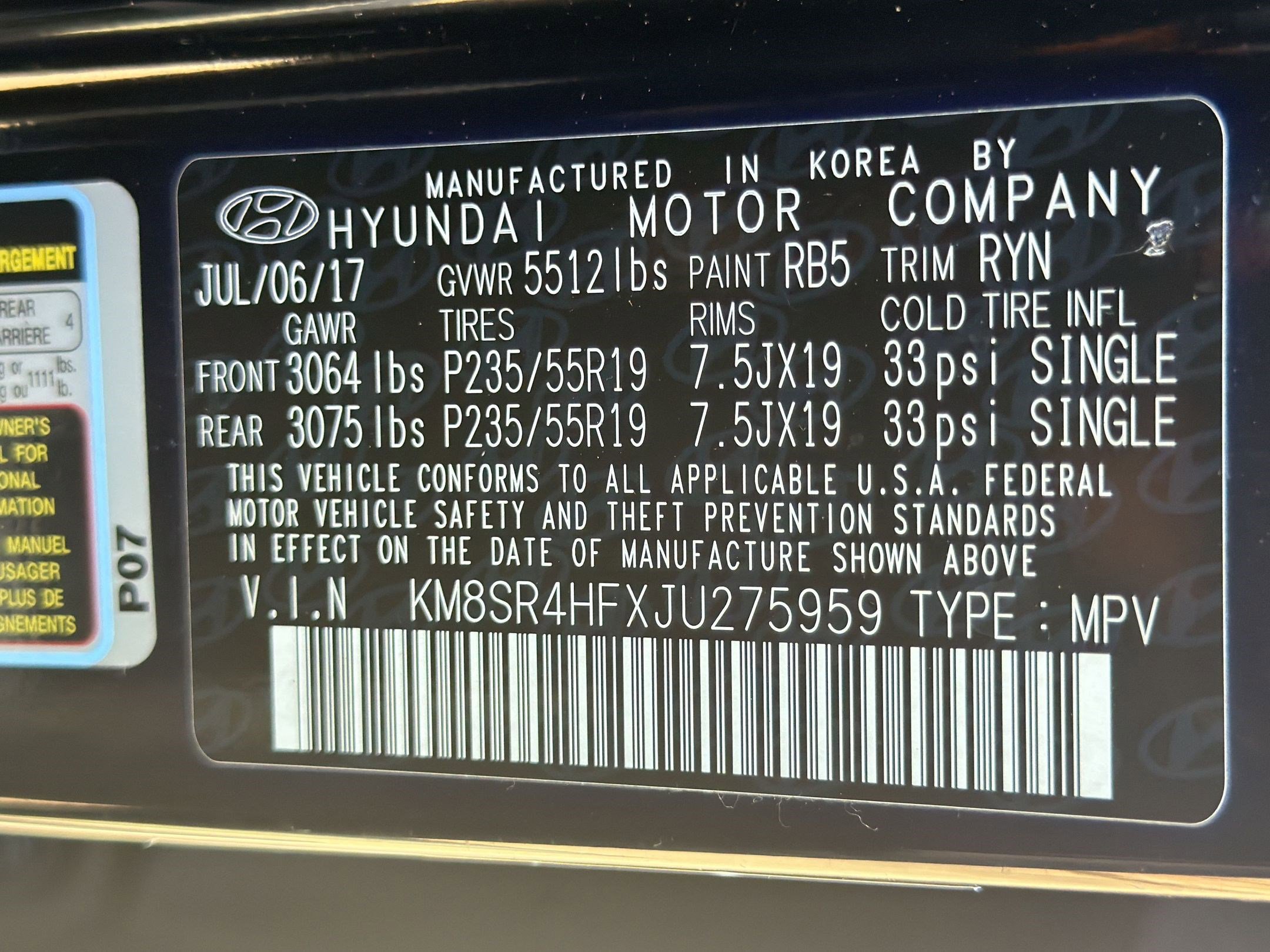 Used 2018 Hyundai Santa Fe Limited FWD image 20