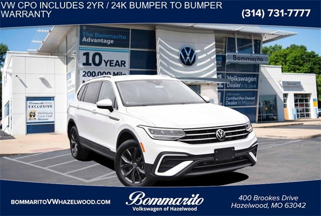 Certified 2022 Volkswagen Tiguan SE