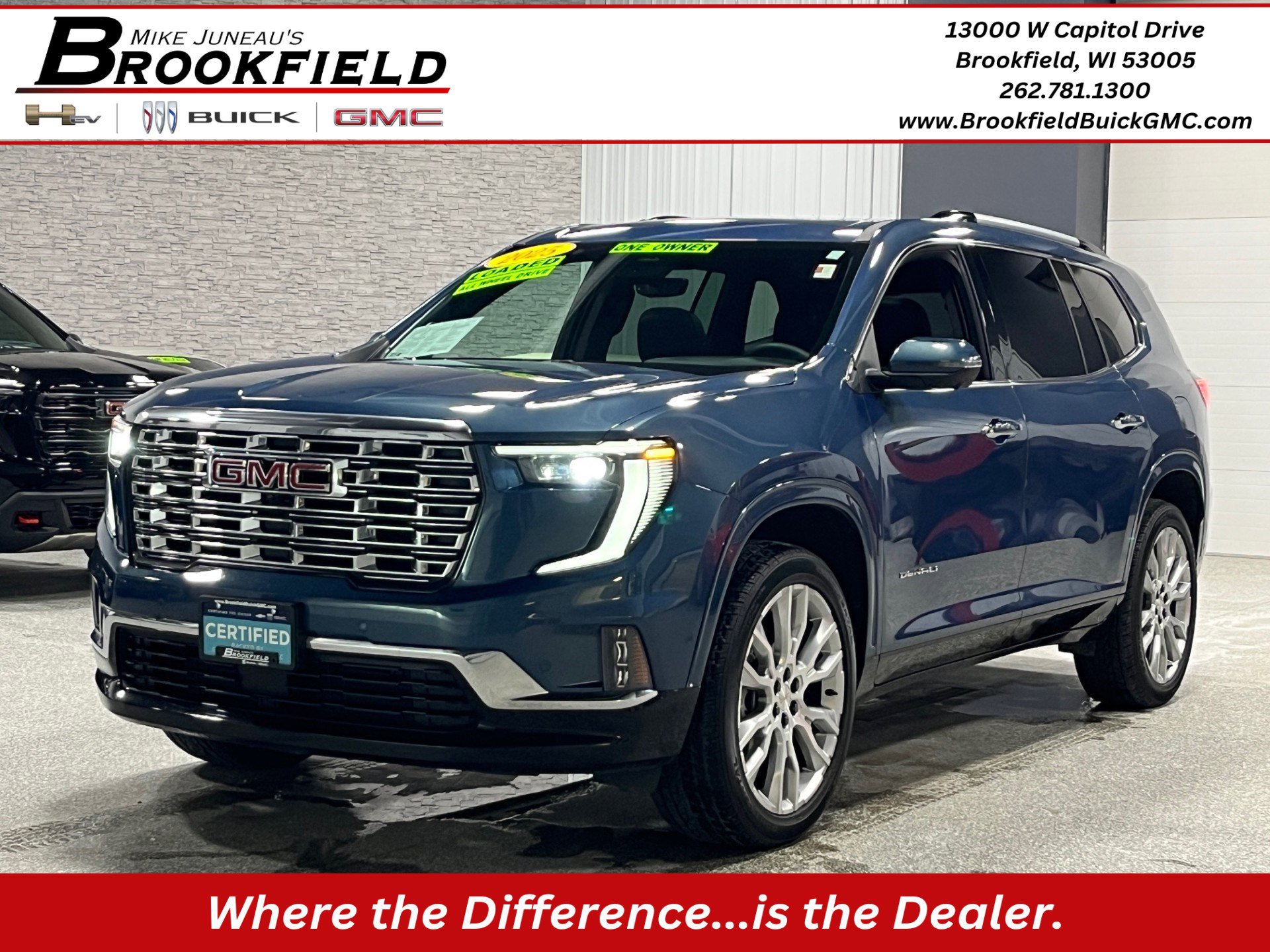 Certified 2025 GMC Acadia Denali w/ Super Cruise Package