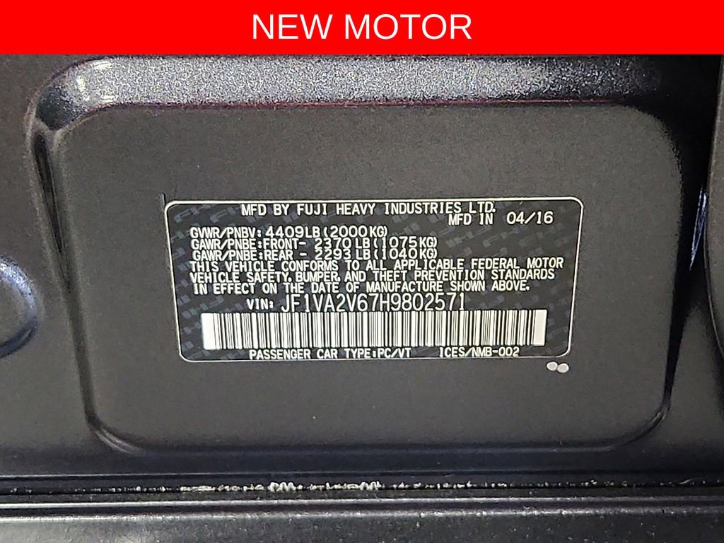 Used 2017 Subaru WRX STI w/ Popular Package #1 image 31