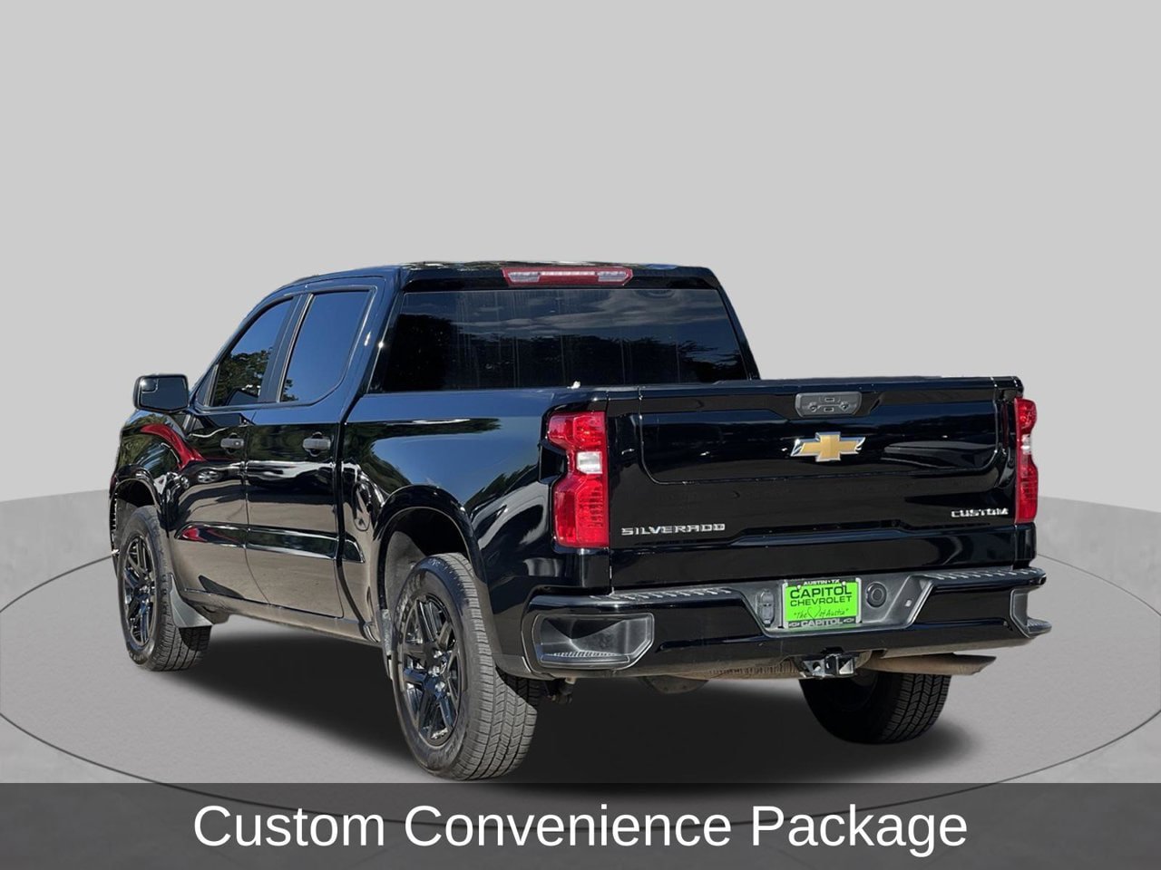 Used 2025 Chevrolet Silverado 1500 Custom w/ LPO, Dark Essentials Package RWD image 3
