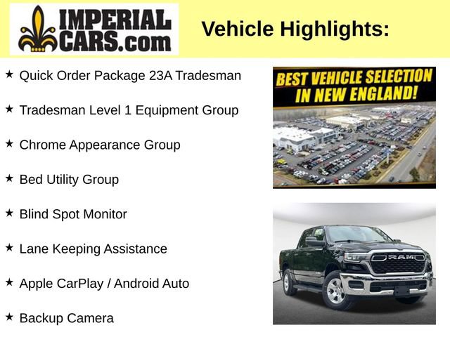 Used 2025 RAM 1500 Tradesman AWD/4WD image 8
