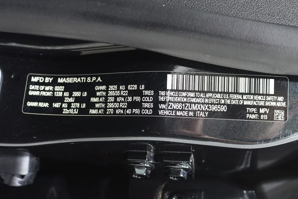 Used 2022 Maserati Levante Modena S AWD/4WD image 42