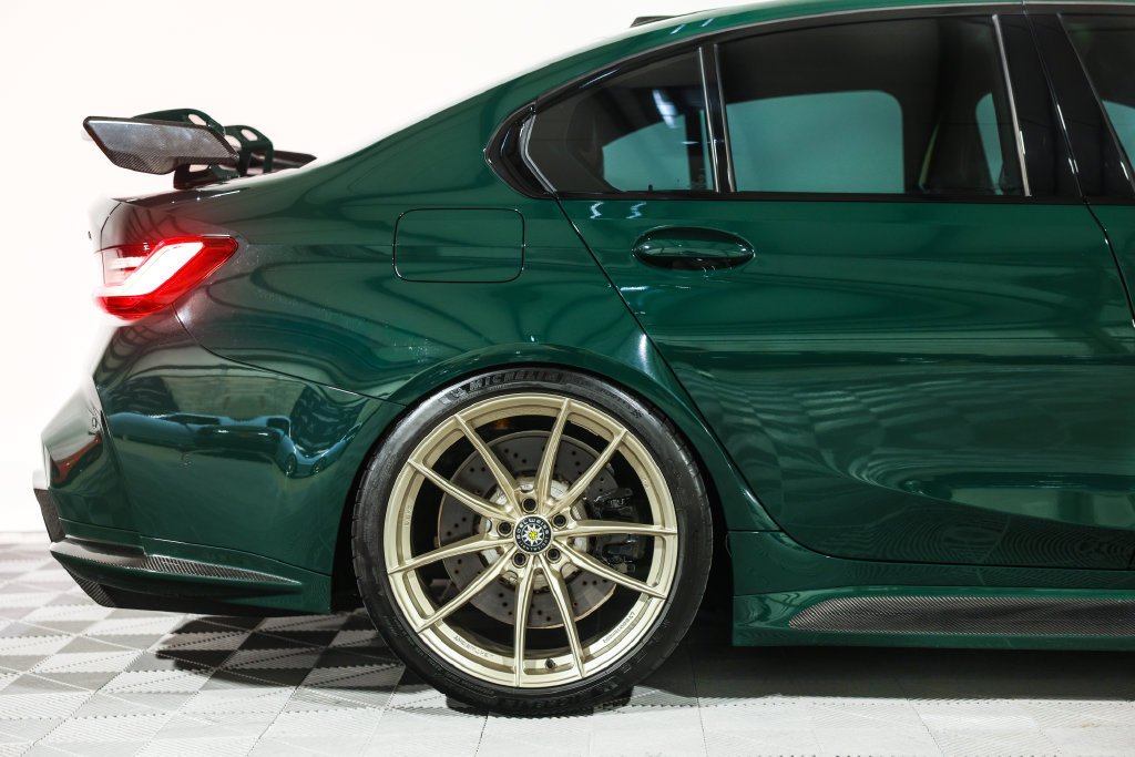 Used 2024 BMW M3 w/ Parking Assistance Package RWD image 2