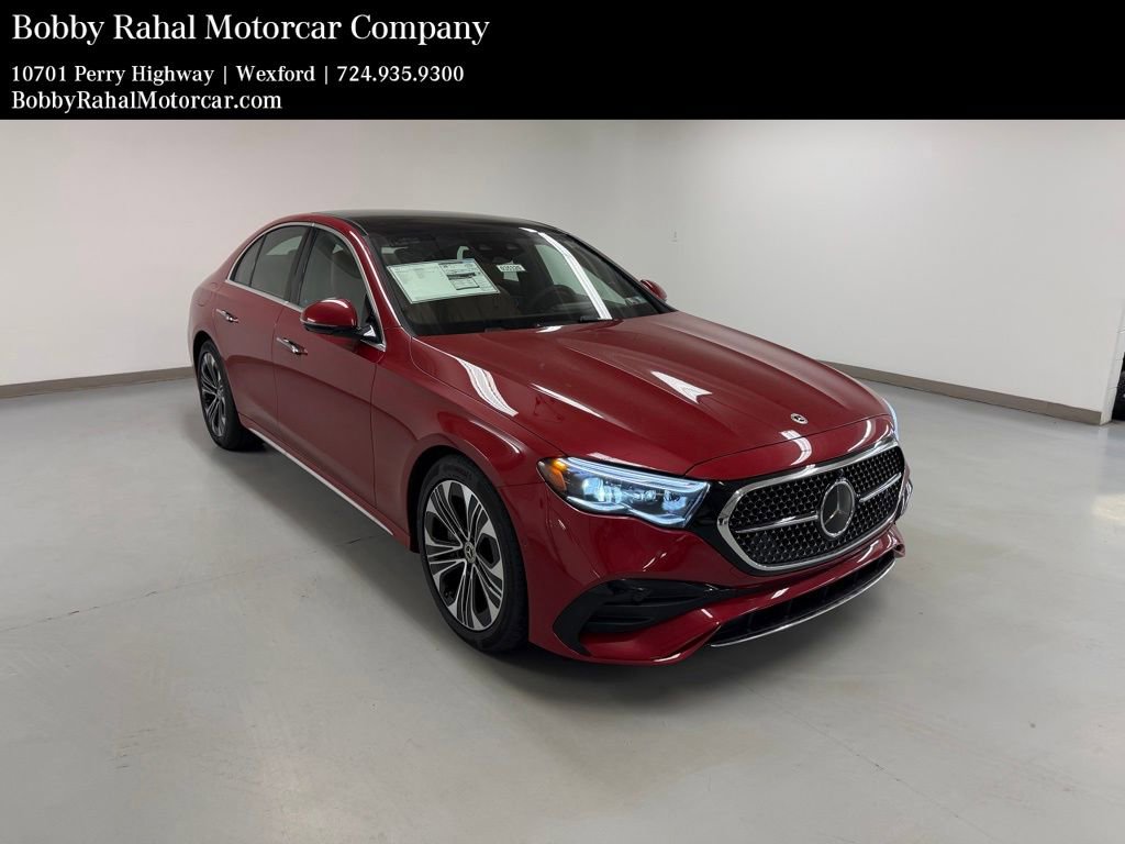 New 2026 Mercedes-Benz E 450 4MATIC Sedan image 1