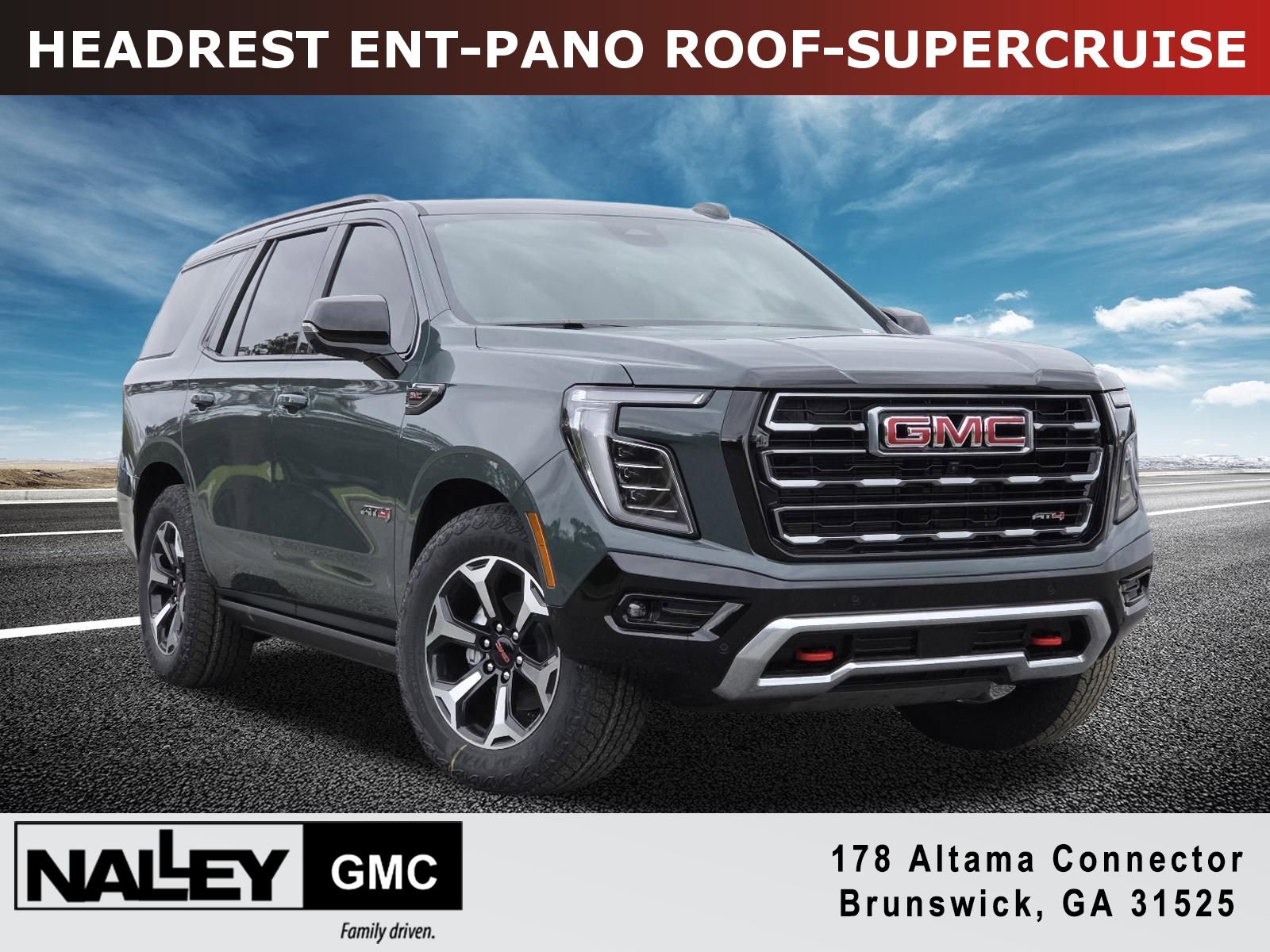 New 2026 GMC Yukon AT4 w/ AT4 Premium Plus Package