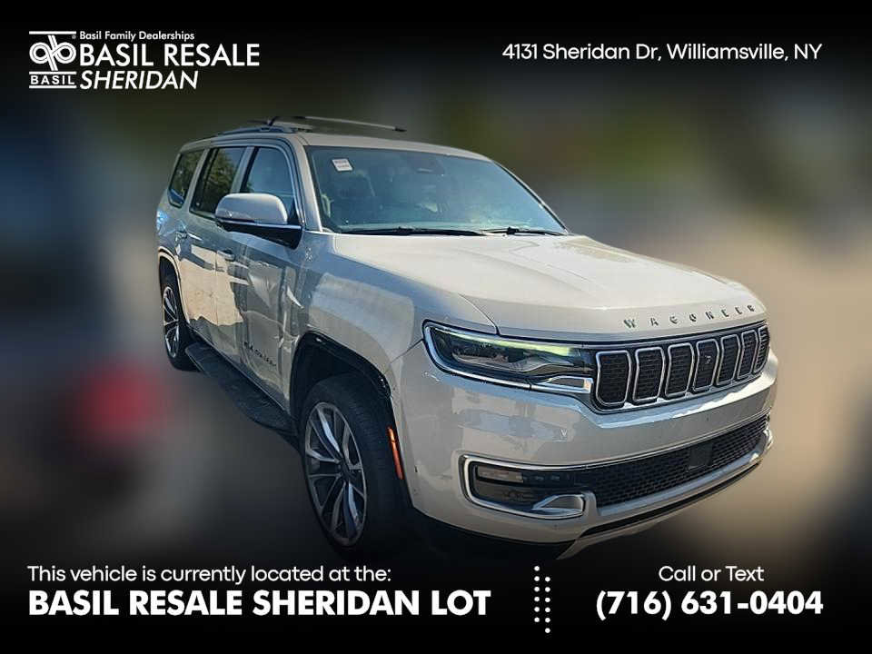 Used 2022 Jeep Wagoneer Series II w/ Convenience Group I