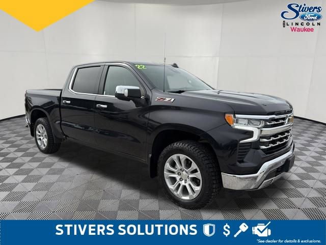 Used 2022 Chevrolet Silverado 1500 LTZ w/ LTZ Premium Package AWD/4WD image 3
