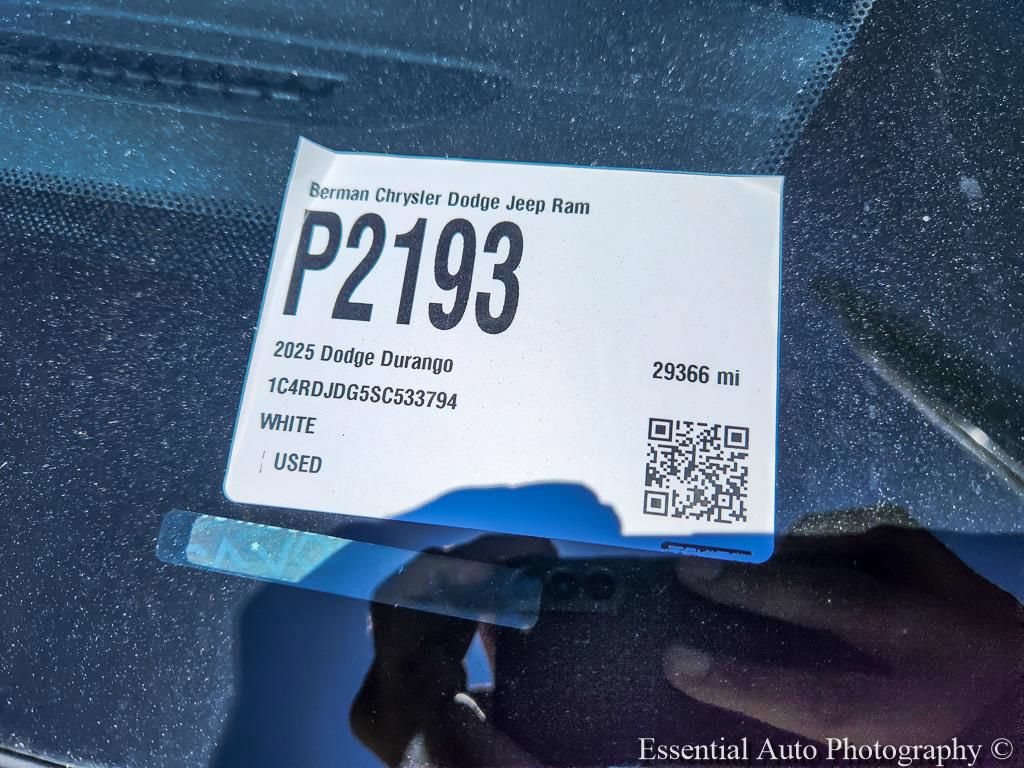 Certified 2025 Dodge Durango GT AWD/4WD image 29