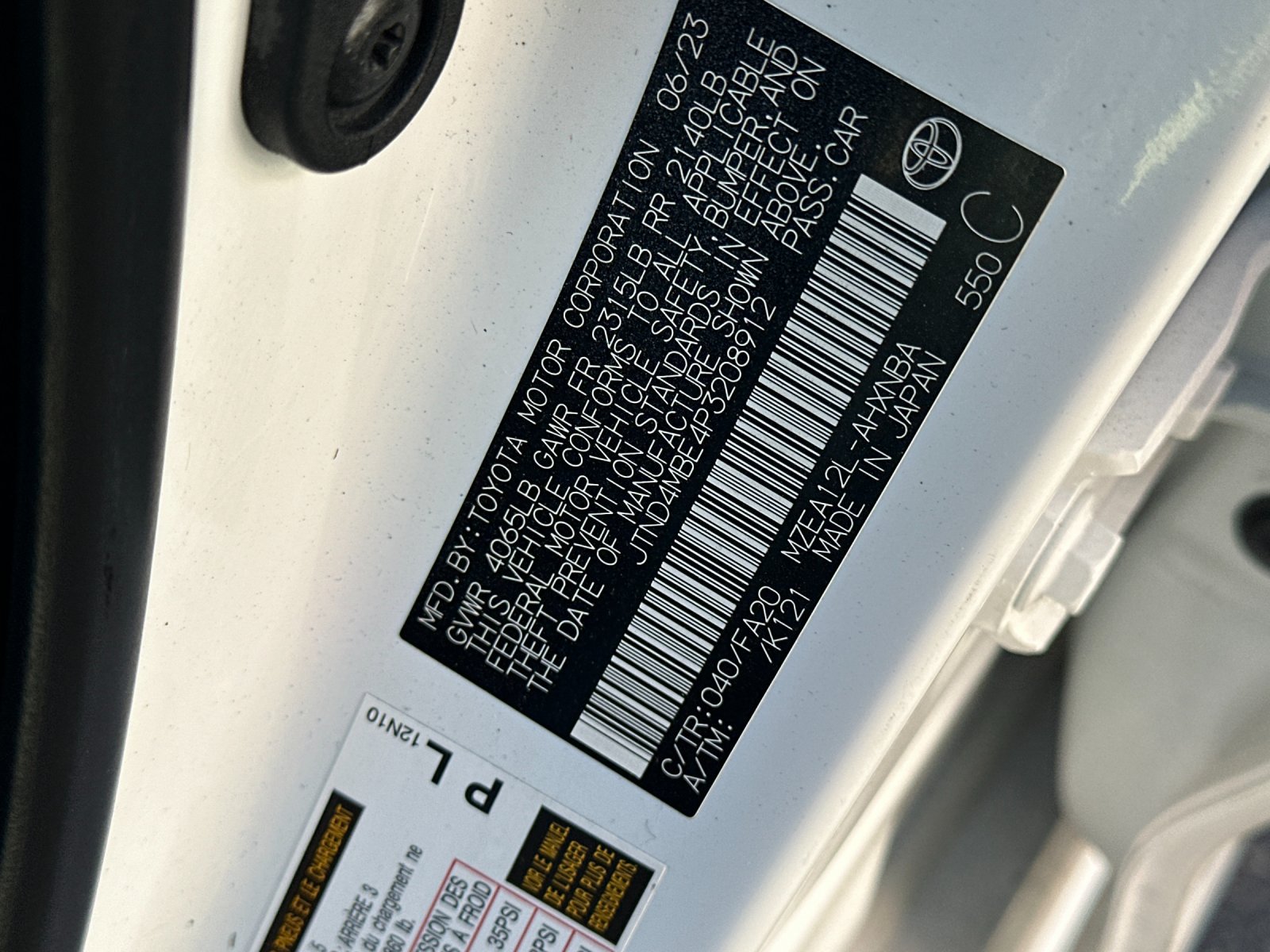 Used 2023 Toyota Corolla SE FWD image 25