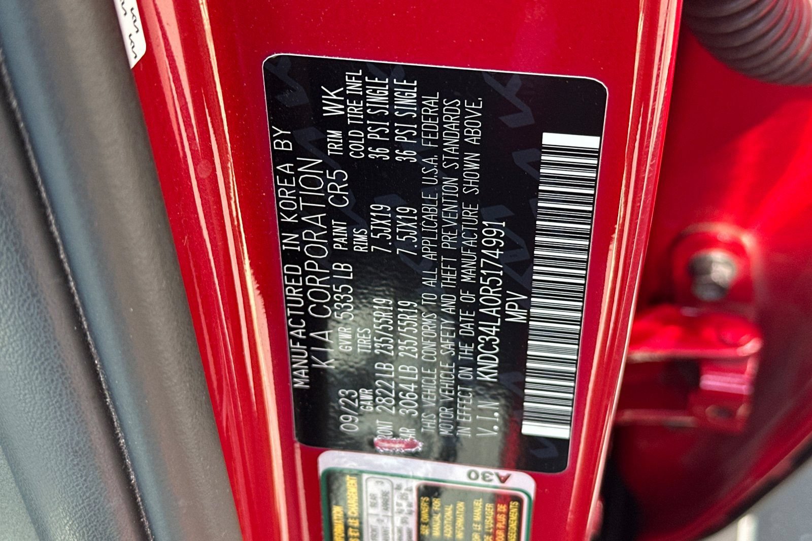 Used 2024 Kia EV6 Light RWD image 26
