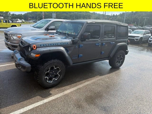Used 2022 Jeep Wrangler Unlimited Rubicon 4xe w/ Cold Weather Group AWD/4WD image 3