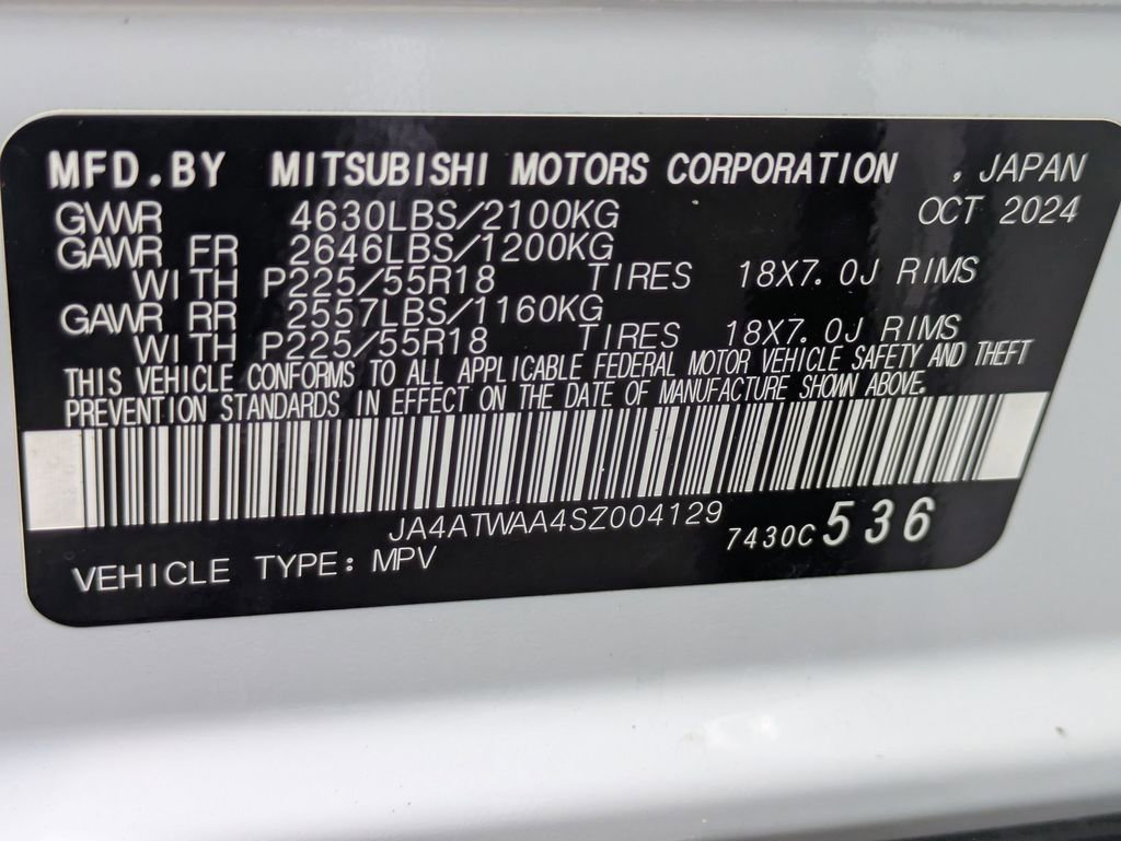 Used 2025 Mitsubishi Eclipse Cross SE AWD/4WD image 35