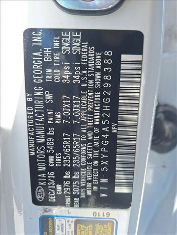 Used 2017 Kia Sorento LX w/ LX V6 Convenience Package FWD image 22