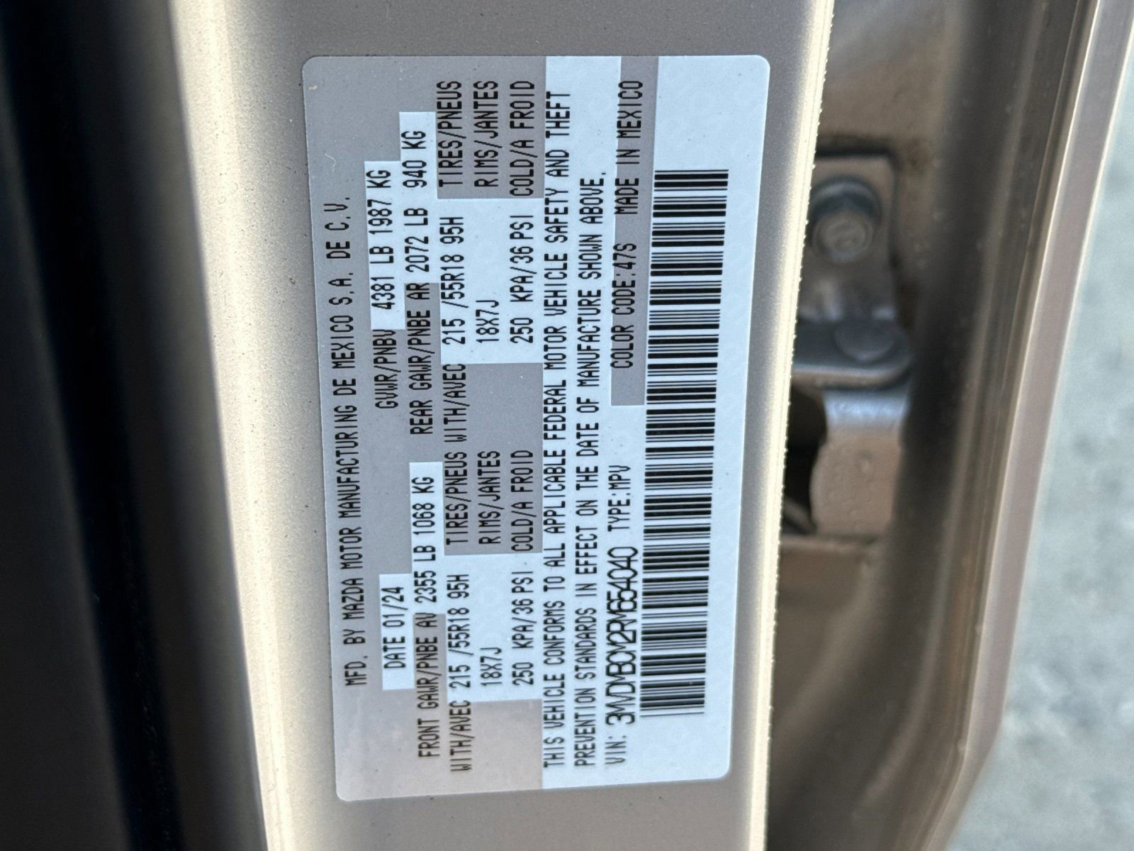 Used 2024 MAZDA CX-30 AWD 2.5 S w/ Preferred Package image 33