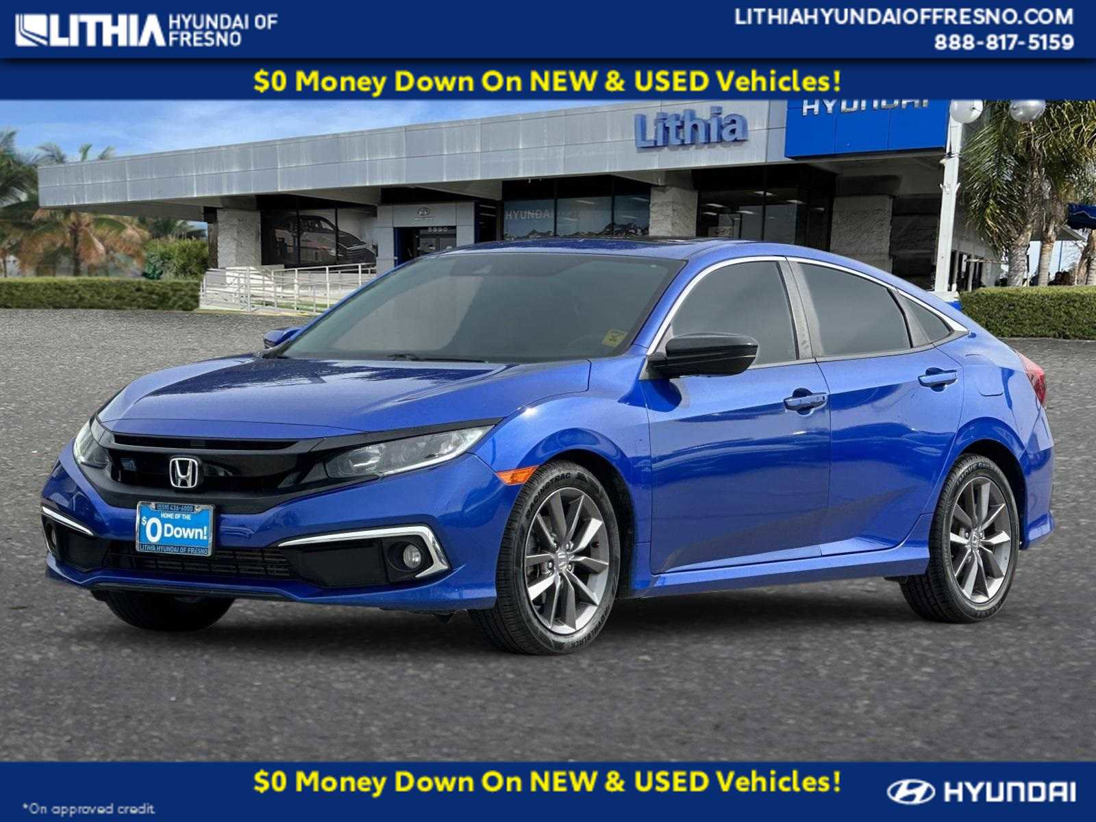 Used 2020 Honda Civic EX image 1