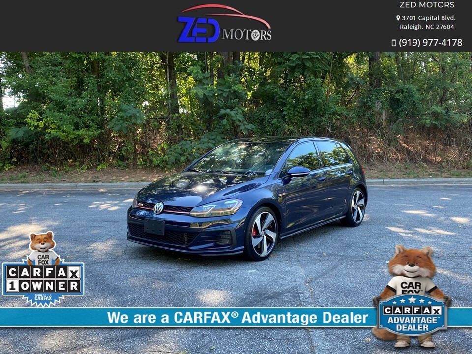 Used 2018 Volkswagen GTI SE FWD image 1