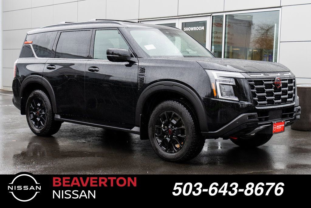 New 2026 Nissan Armada PRO-4X w/ Captain's Chari Seat Package