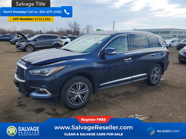 Used 2017 INFINITI QX60 AWD w/ Premium Plus Package image 1