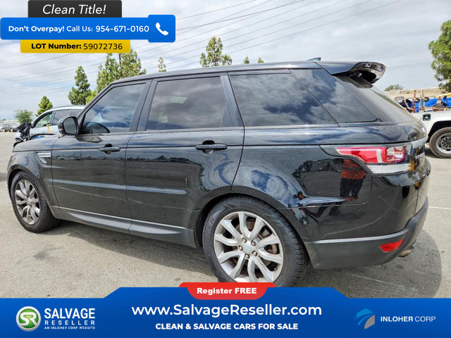 Used 2017 Land Rover Range Rover Sport HSE AWD/4WD image 3