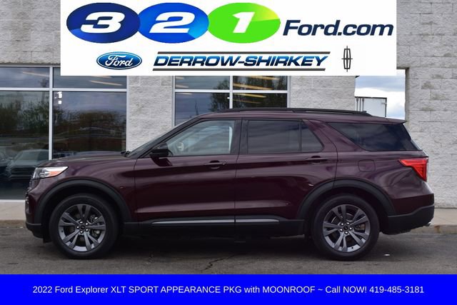 Used 2022 Ford Explorer XLT w/ Equipment Group 202A AWD/4WD image 2