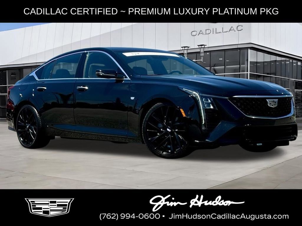Certified 2025 Cadillac CT5 Premium Luxury RWD image 1