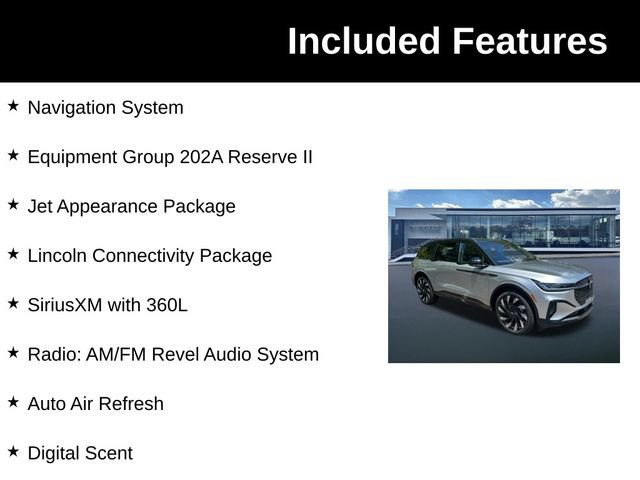 New 2026 Lincoln Nautilus Reserve w/ Jet Appearance Package AWD/4WD image 6