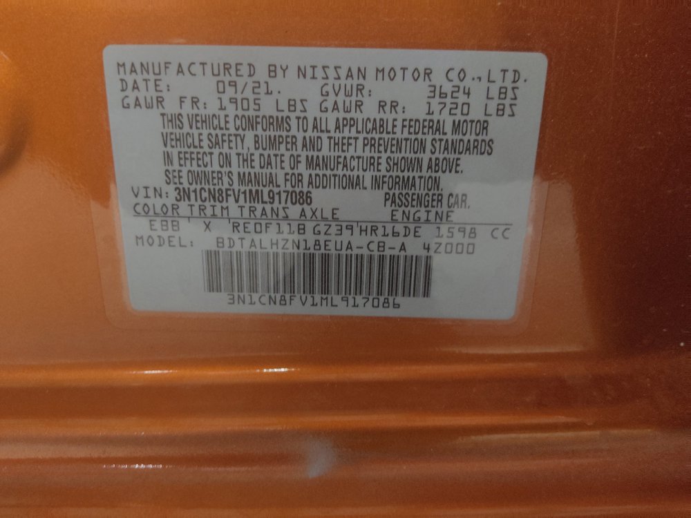 Used 2021 Nissan Versa SR FWD image 33