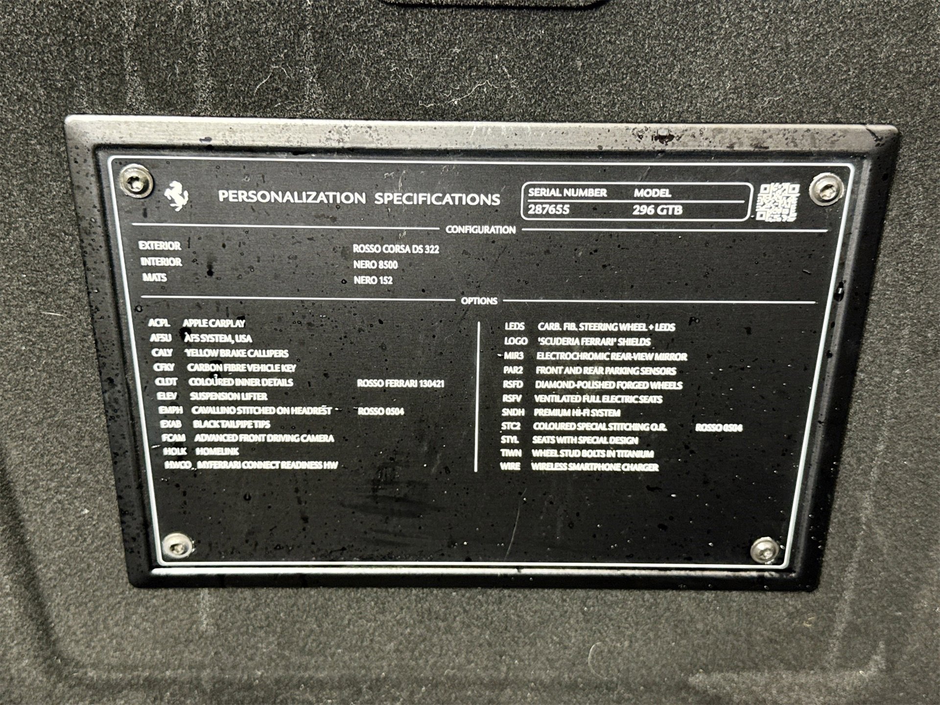 Certified 2023 Ferrari 296 GTB image 20