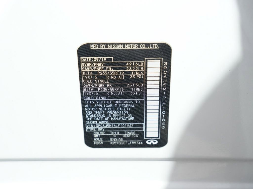 Used 2020 INFINITI QX50 Luxe FWD image 27