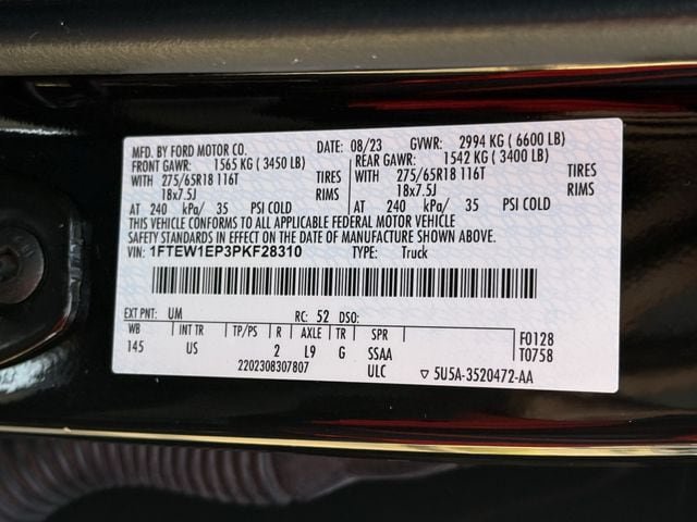 Used 2023 Ford F150 XLT w/ Equipment Group 302A High AWD/4WD image 30