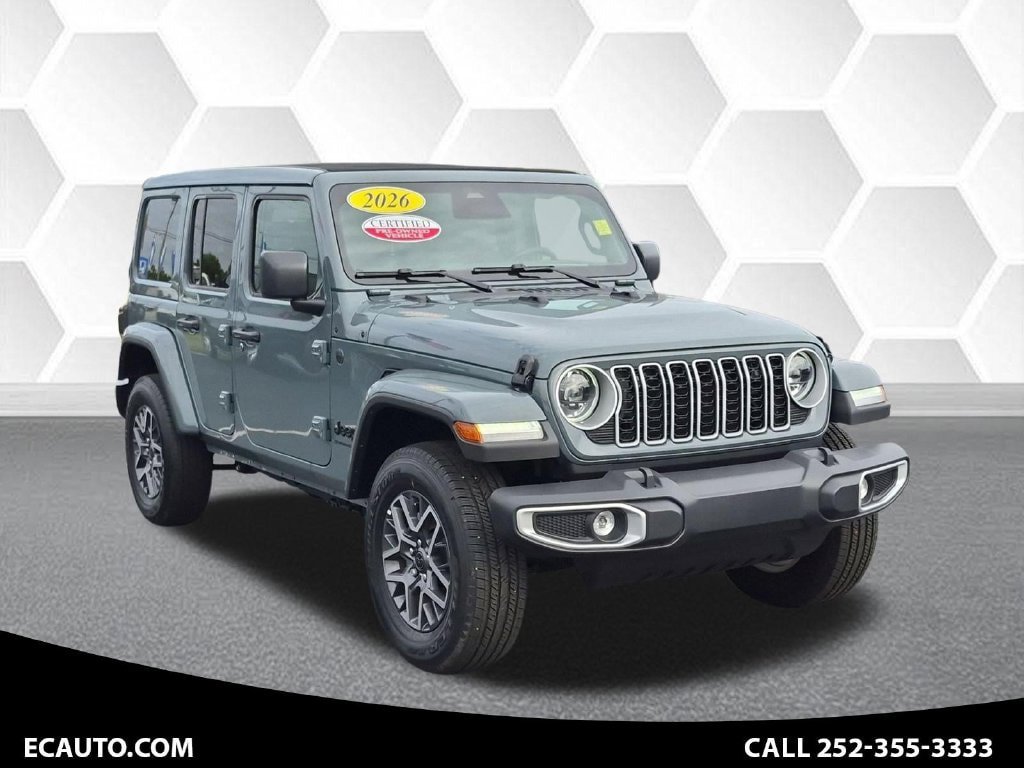 Certified 2026 Jeep Wrangler Unlimited Sahara AWD/4WD image 1
