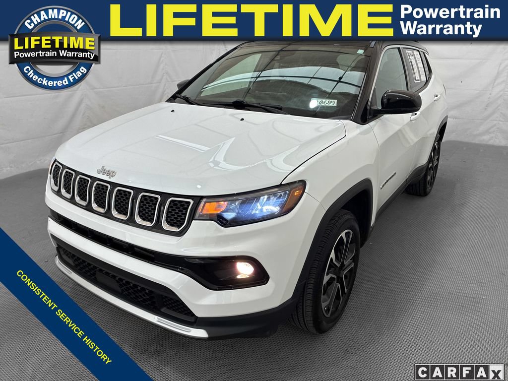 Used 2023 Jeep Compass Limited w/ Sun and Sound Group AWD/4WD image 1
