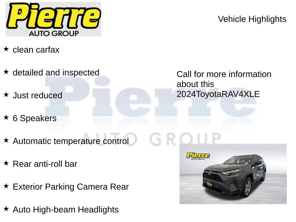 Used 2024 Toyota RAV4 XLE FWD image 7