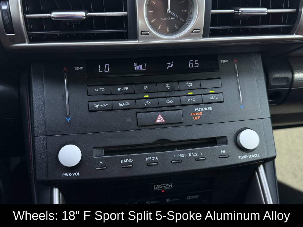 Used 2016 Lexus IS 350 w/ F Sport Package RWD image 24