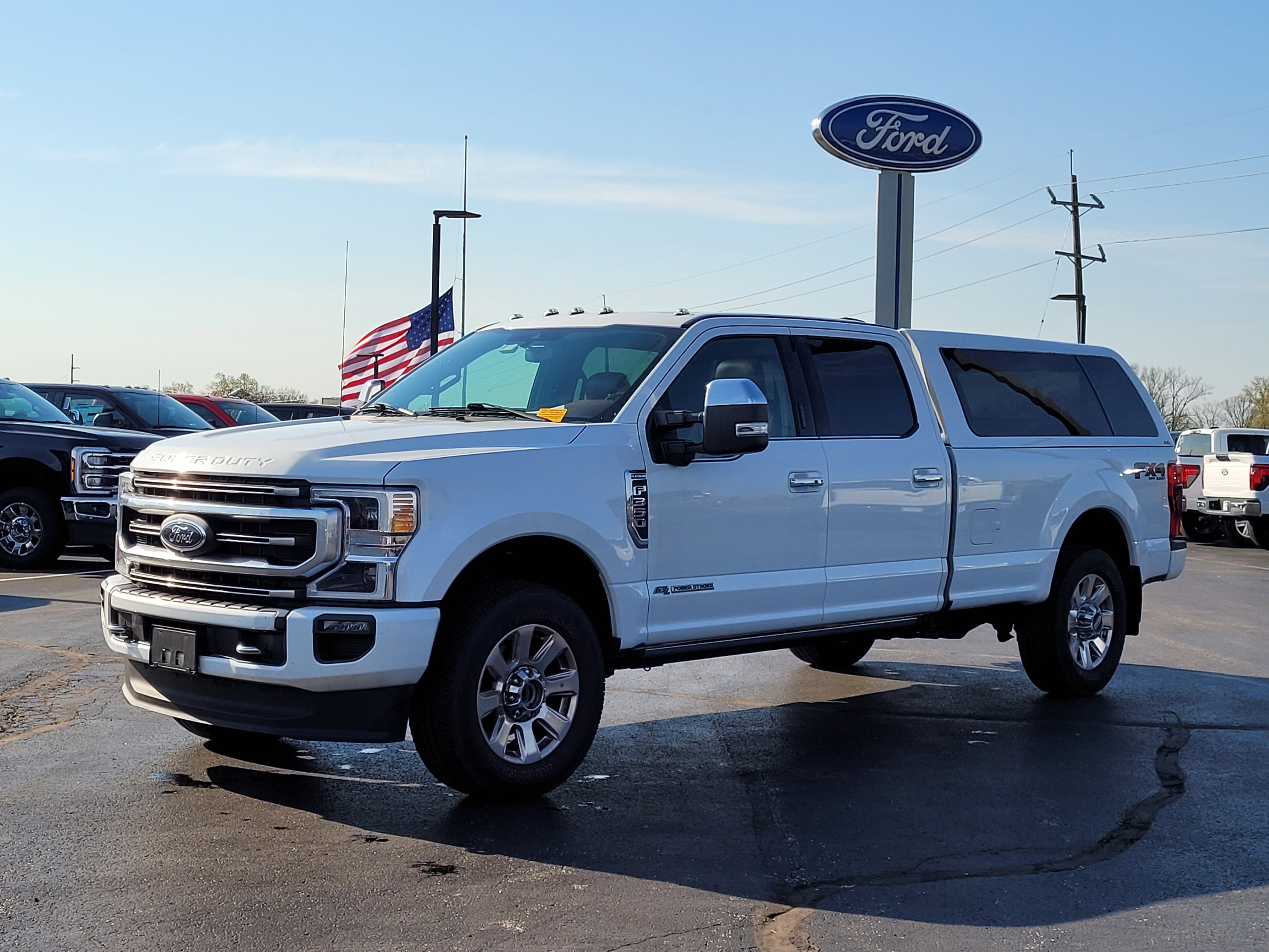 Used 2020 Ford F350 Platinum w/ FX4 Off-Road Package image 8