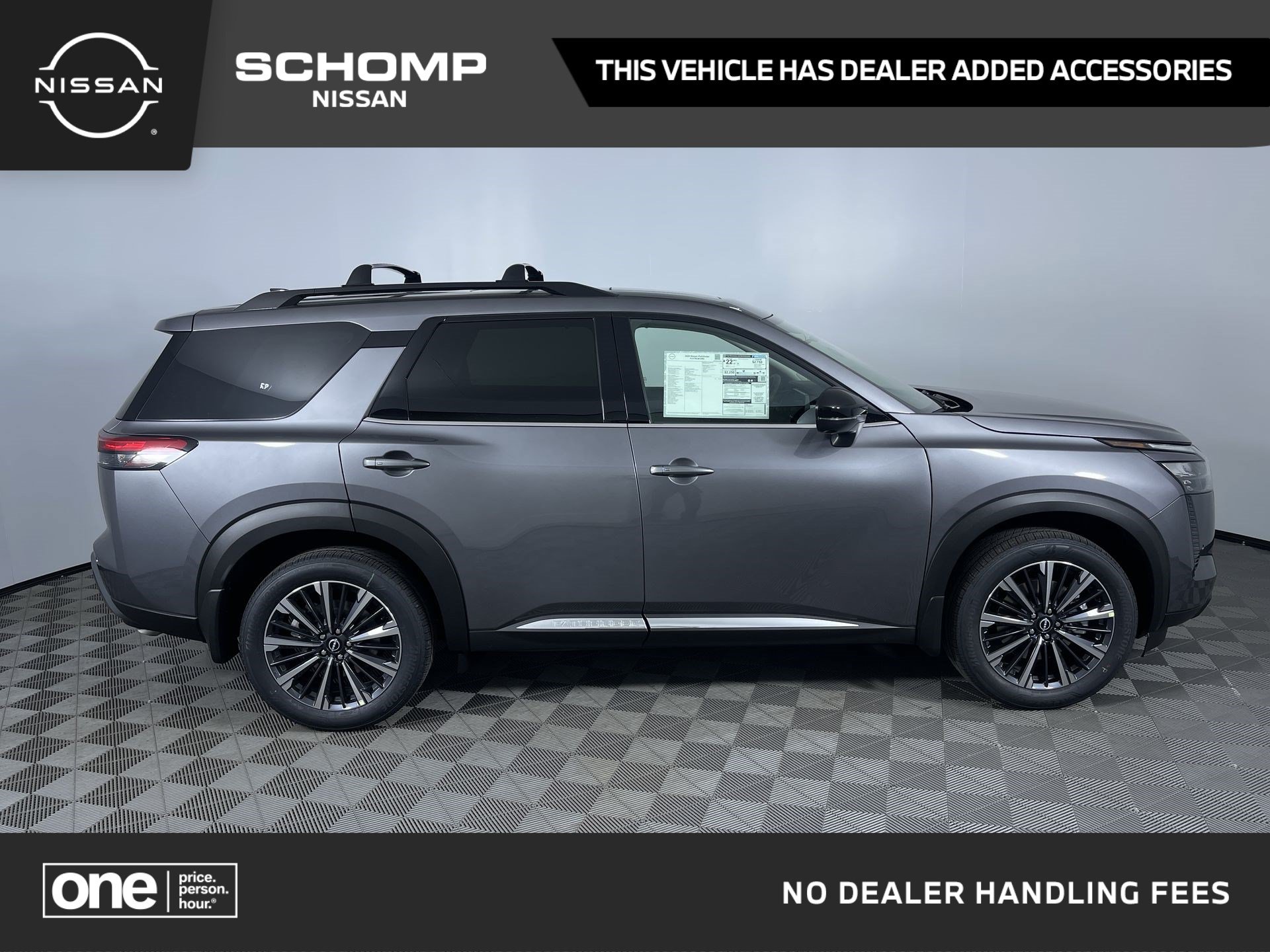 New 2026 Nissan Pathfinder Platinum w/ Cargo Package AWD/4WD image 1