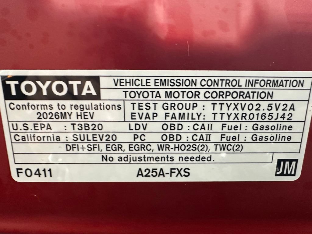Used 2026 Toyota Camry XSE FWD image 71