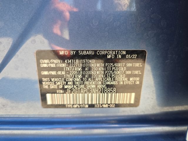 Certified 2022 Subaru Crosstrek 2.0i Premium w/ Popular Package #3 AWD/4WD image 27