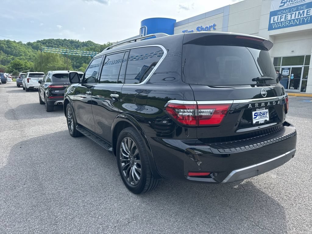 Used 2023 Nissan Armada Platinum w/ Captain's Chairs Package AWD/4WD image 8