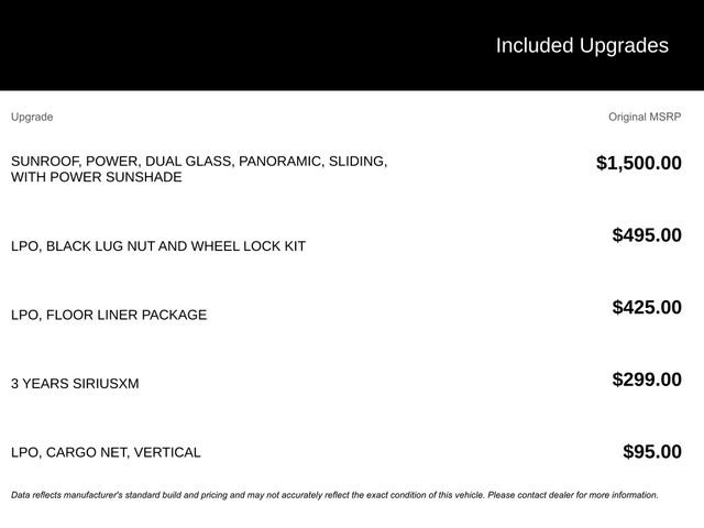 New 2026 Chevrolet Traverse RS w/ LPO, Floor Liner Package image 4