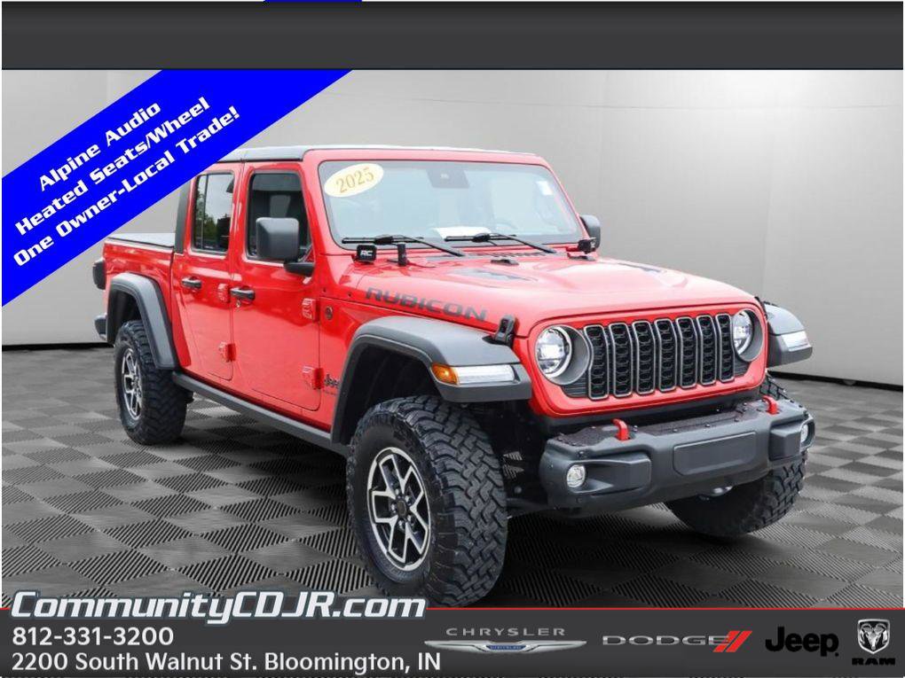 Used 2025 Jeep Gladiator Rubicon w/ Convenience Group