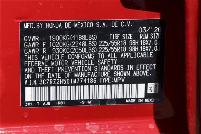 New 2026 Honda HR-V Sport image 24