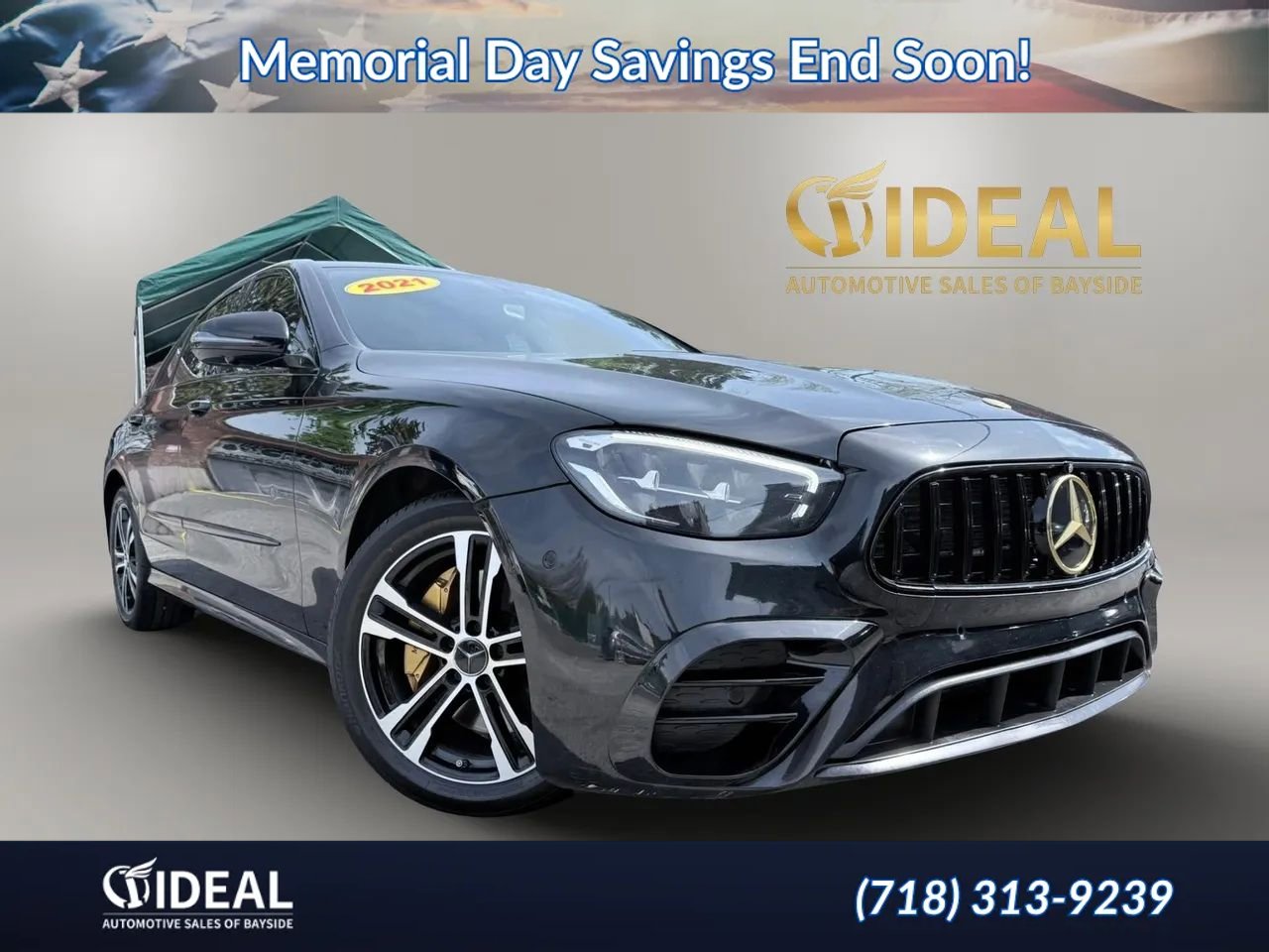 Used 2021 Mercedes-Benz E 350 4MATIC Sedan image 1