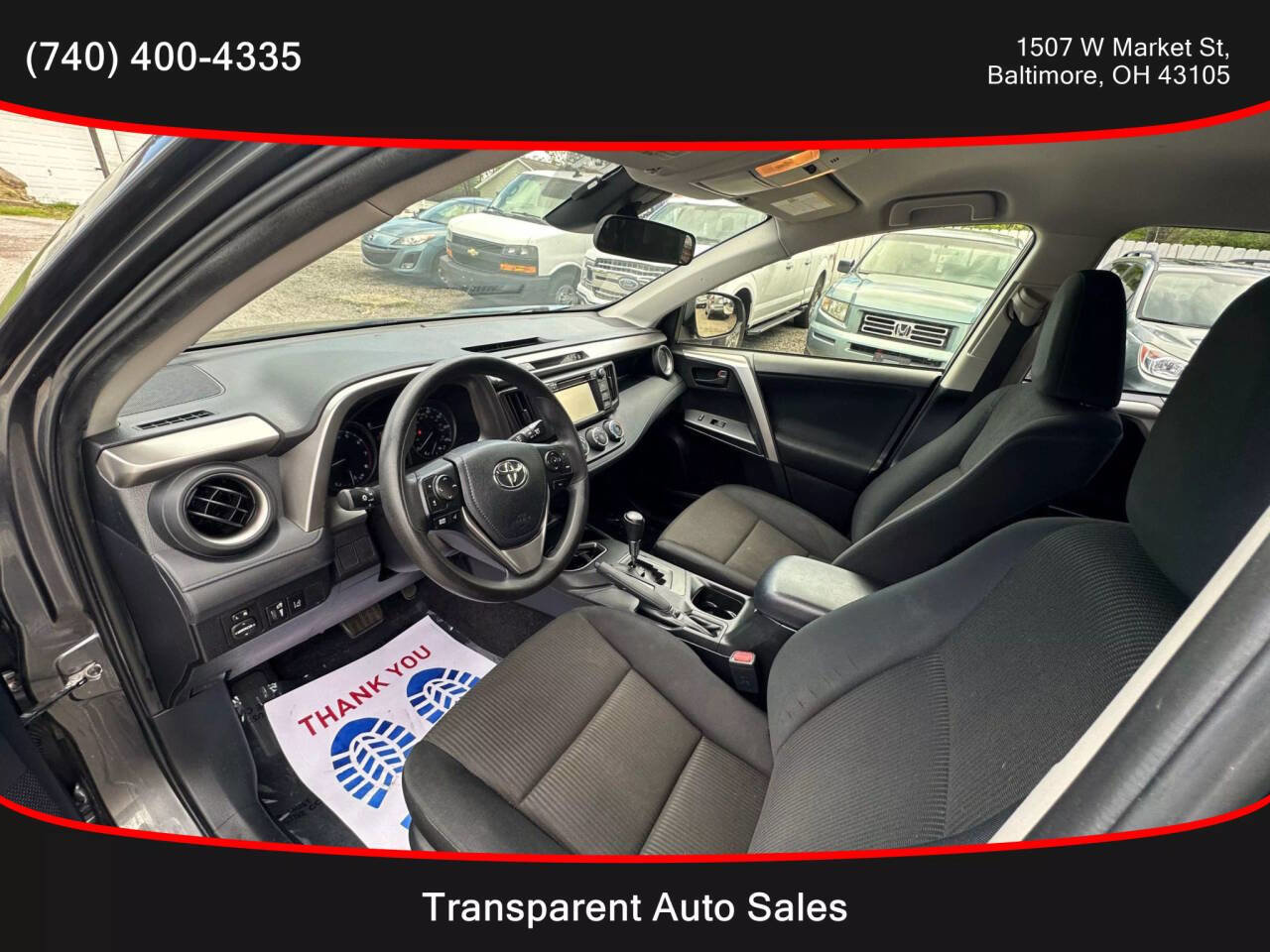 Used 2017 Toyota RAV4 LE w/ All Weather Liner Package image 14