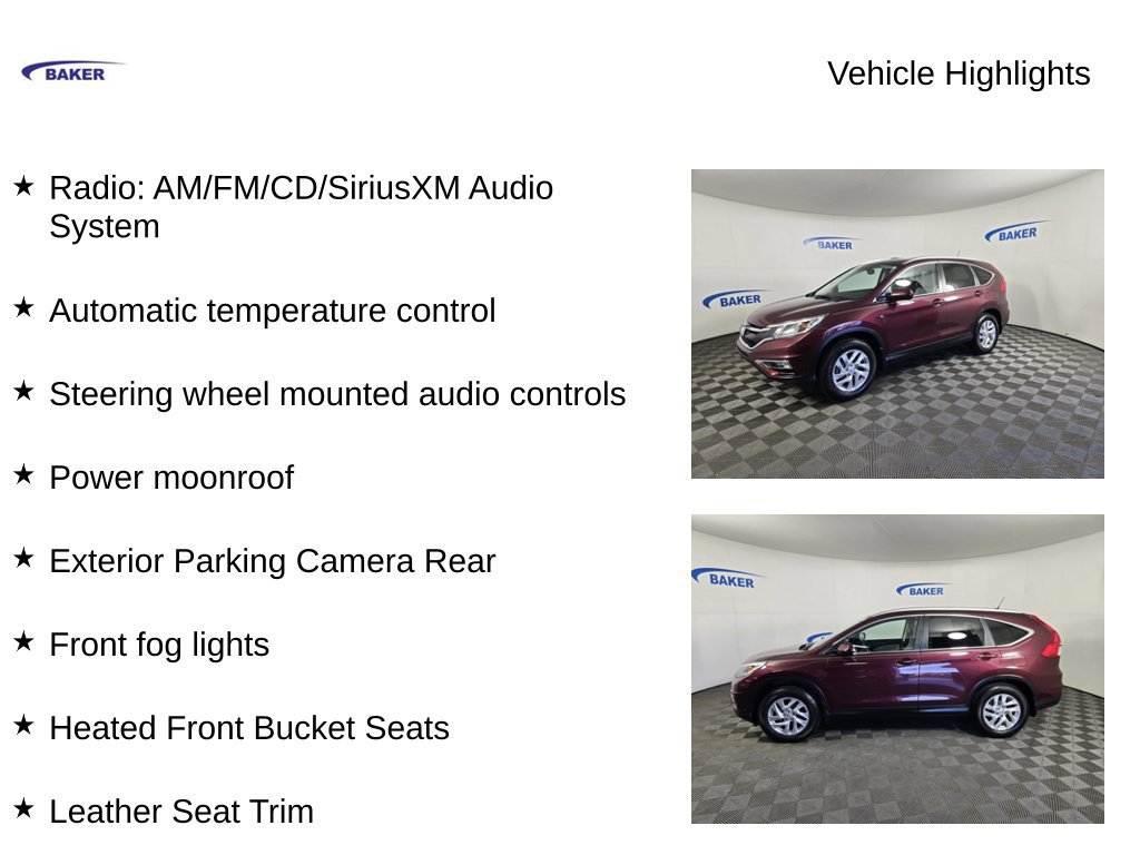 Used 2016 Honda CR-V EX-L image 4