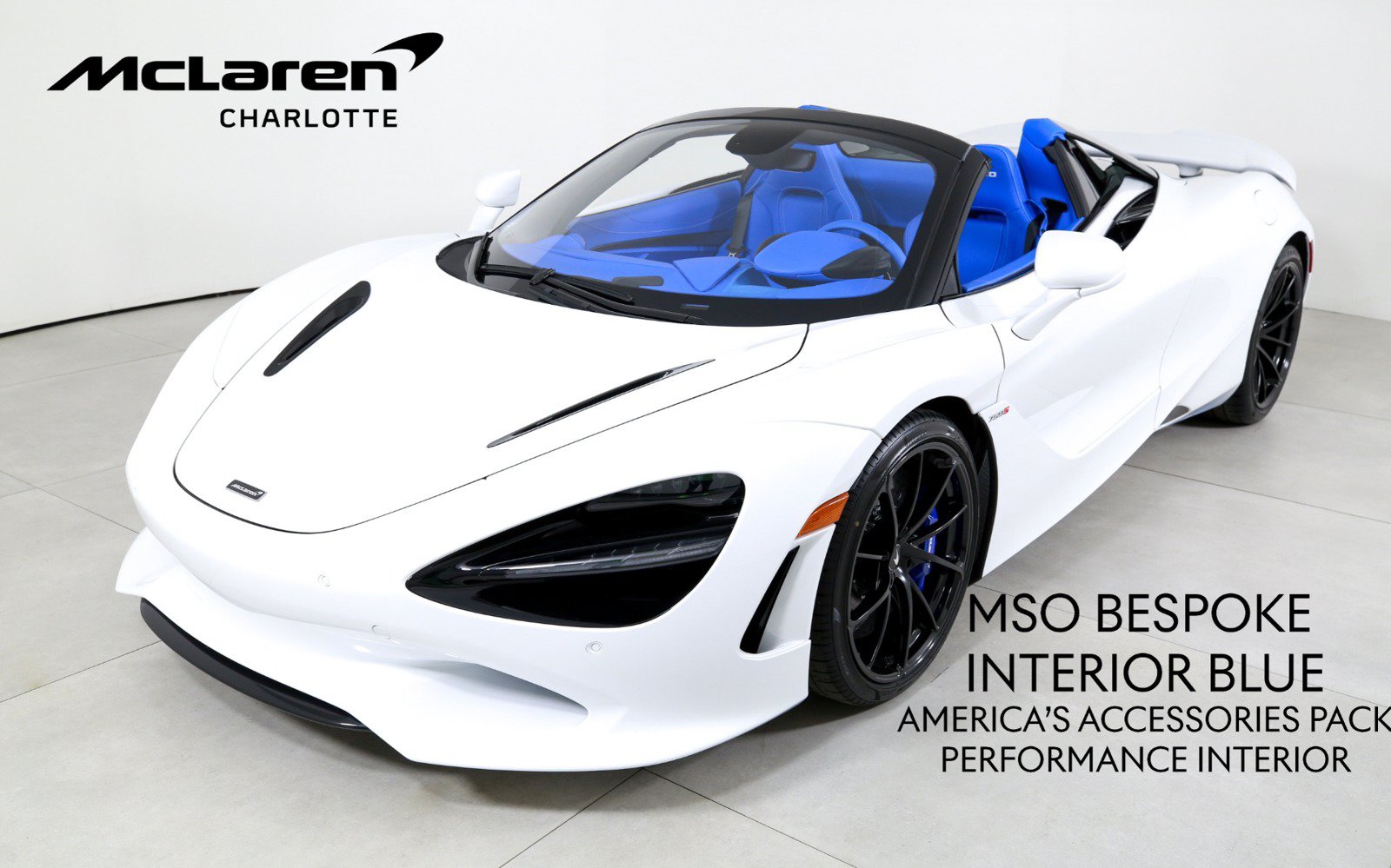 New 2026 McLaren 750S Spider
