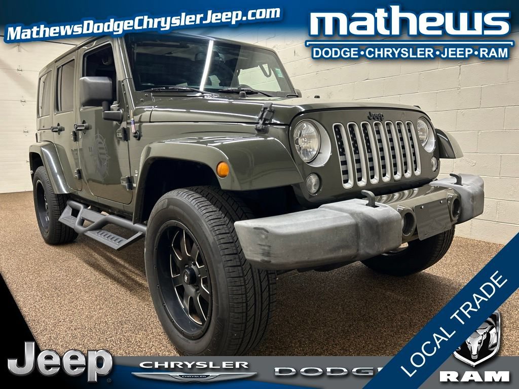 Used 2016 Jeep Wrangler Unlimited Sahara w/ Dual Top Group AWD/4WD video 1